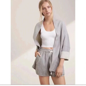 Aritzia Wilfred Bertaud Cotton Waffle Shorts Size Small